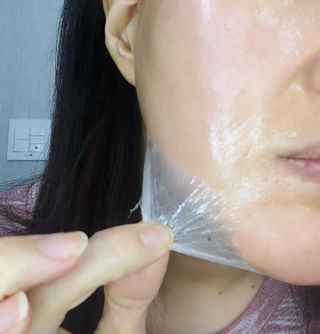 [밀리밀리] 콜라피 3D 마스크+콜라피 필링젤(본품증정) — 5점을 준 리뷰어가 2023년 12월 올린 사용 사진