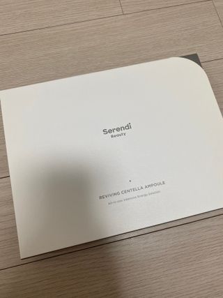 세렌디뷰티 리바이빙 센텔라 앰플 — 4점을 준 리뷰어가 2021년 9월 올린 사용 사진
