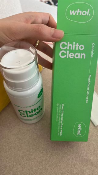 whol 키토클린 200ml - 항균항바이러스 강아지 눈 코 입 귀 세정탈취 고양이 턱드름제거 무향 워터리스 대용량 — 5점을 준 리뷰어가 2023년 2월 올린 사용 사진