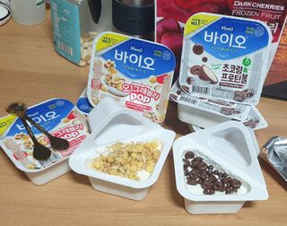 LIVE 매일바이오 토핑요거트 — 5점을 준 리뷰어가 2022년 4월 올린 사용 사진