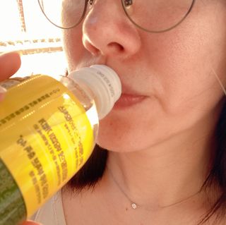 더그레잇티 콤부차 [매일유업] 더그레잇티 44kcal 콤부차 300ml *12개입 (오리지널 6개+베리리치 6개) — 5점을 준 리뷰어가 2023년 7월 올린 사용 사진
