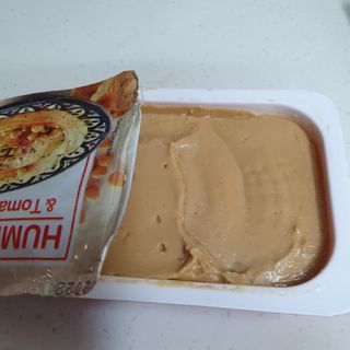 [유픽]간편하게 즐기는 고단백 상온보관 후무스 2종, 총 4개 토마토맛/타히니맛[올리브맛 제외] — 5점을 준 리뷰어가 2021년 2월 올린 사용 사진