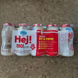 덴마크 *[구매평]하이(Hej!) 브랜드 패키지(요구르트, 그릭요거트) — 5점을 준 리뷰어가 2025년 8월 올린 사용 사진