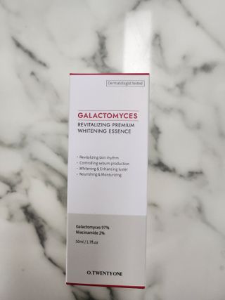 오투에니원 갈락토미세스 리바이탈라이징 프리미엄 화이트닝 에센스 50ml — 4점을 준 리뷰어가 2022년 12월 올린 사용 사진