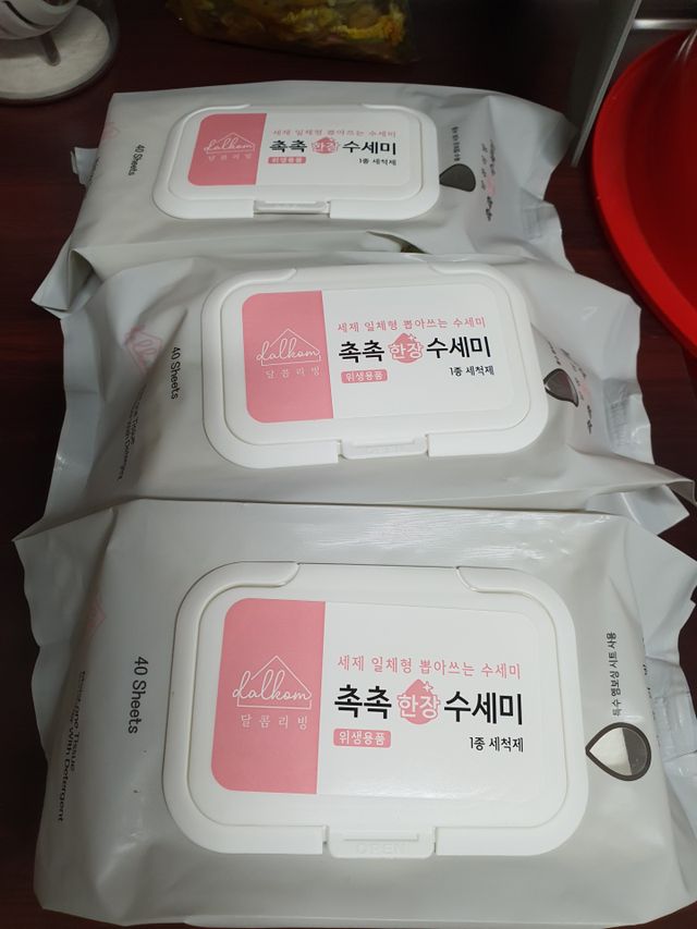 달콤리빙 캠핑템 촉촉한장수세미 리뷰 사진