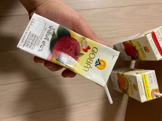 도이캄 착즙 완숙 토마토 200ml 12팩 무설탕 태국왕실 기내식주스 — 4점을 준 리뷰어가 2021년 2월 올린 사용 사진