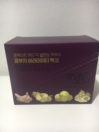 [몽베스트] 위드 더 블랜딩 하우스 콤부차 _ 버라이어티팩II — 5점을 준 리뷰어가 2024년 2월 올린 사용 사진