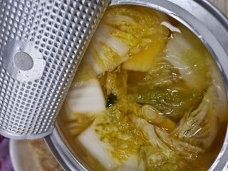 셰프애찬 단호박 백김치 1kg — 5점을 준 리뷰어가 2022년 10월 올린 사용 사진