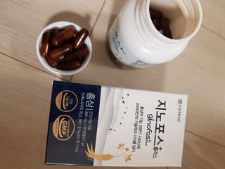 프리마인 홍삼의 강력한 에너지, 이제는 흡수율을 높인 최첨단 캡슐로 간편하게 초고속 충전하세요. — 5점을 준 리뷰어가 2022년 10월 올린 사용 사진