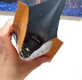 더빈트 와삭바삭 김스낵 — 4.5점을 준 리뷰어가 2023년 1월 올린 사용 사진