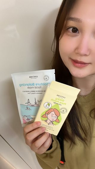 세뚜아(Cettua) 세뚜아 스티키 포어 패치 Cettua Sticky Pore Patch — 5점을 준 리뷰어가 2023년 11월 올린 사용 사진