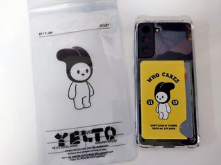 옐토 노눈치 후원케이스 — 5점을 준 리뷰어가 2023년 1월 올린 사용 사진