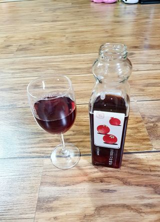[바이윙클] 페르시아 유기농 석류 착즙주스 750ml 2병 + 선물박스 세트 — 5점을 준 리뷰어가 2022년 2월 올린 사용 사진