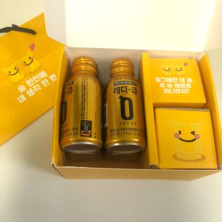 발그레 소주잔 증정, 숙취해소 레디큐 스페셜 에디션 — 5점을 준 리뷰어가 2021년 2월 올린 사용 사진