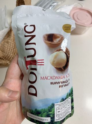 도이퉁 마카다미아 넛 90g  로얄 마카넛 오리지널 쏠트 허니 — 4점을 준 리뷰어가 2021년 9월 올린 사용 사진