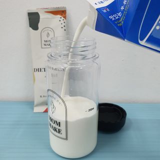 [맘메이크] 체중조절 다이어트 쉐이크 — 4.5점을 준 리뷰어가 2021년 7월 올린 사용 사진