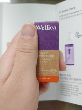 웰리카_V CARE 웰리카 락토 리프레싱 이너퍼퓸 — 5점을 준 리뷰어가 2021년 1월 올린 사용 사진