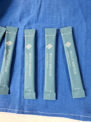 클린24시간 슬림앤유산균 1박스 (3.5g X 15포) — 5점을 준 리뷰어가 2022년 10월 올린 사용 사진