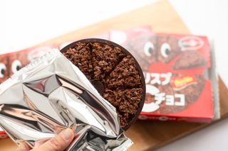 NISSIN 닛신 크리스피 초코 — 5점을 준 리뷰어가 2022년 12월 올린 사용 사진