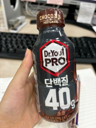 닥터유 프로 단백질 드링크 40g 초코 닥터유 프로 단백질드링크 40g 초코 — 5점을 준 리뷰어가 2024년 9월 올린 사용 사진