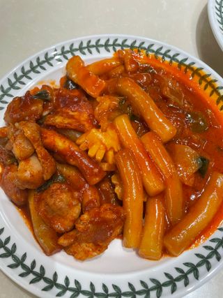 한성기업 무볼레 닭떡볶이+해물떡볶이 2종 세트 — 5점을 준 리뷰어가 2021년 9월 올린 사용 사진