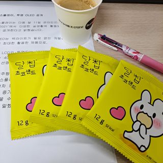 네이처오다 달칩 초코샌드 — 5점을 준 리뷰어가 2020년 12월 올린 사용 사진