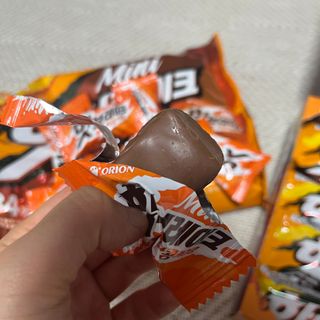 핫브레이크 땅콩카라멜 — 5점을 준 리뷰어가 2023년 5월 올린 사용 사진