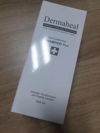 더마힐 헤어 컨디셔닝 샴푸 500ml 3종 중 택1 — 5점을 준 리뷰어가 2021년 3월 올린 사용 사진