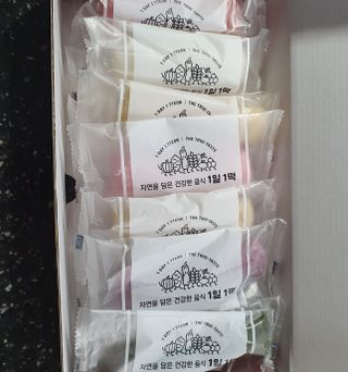 [푸디푸디] 1일1떡!  가래떡 낱개포장 아침식사 식사대용! 7종 세트 혼합 (1BOX=14개입) — 5점을 준 리뷰어가 2022년 4월 올린 사용 사진