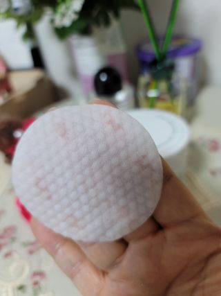 키노닉스 양배추 카밍 진정 토너패드 — 5점을 준 리뷰어가 2021년 8월 올린 사용 사진