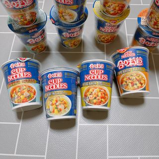 NISSIN 닛신 컵누들  4종 - 씨푸드오리지날, 씨푸드 스파이시, 씨푸드 커리, 씨푸드 XO소스 — 5점을 준 리뷰어가 2022년 11월 올린 사용 사진