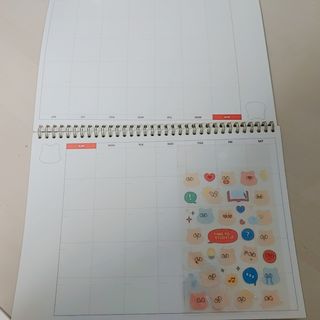 리훈 곰부 체크리스트+ 곰부 리무버블스티커 1장 — 3점을 준 리뷰어가 2021년 5월 올린 사용 사진