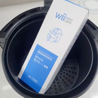 위케어 천연 주방세세, 에어프라이어세제, 다목적세정제, 발포텀블러세정제 — 5점을 준 리뷰어가 2021년 2월 올린 사용 사진