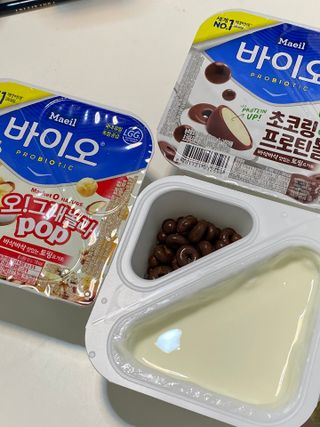 LIVE 매일바이오 토핑요거트 — 5점을 준 리뷰어가 2022년 4월 올린 사용 사진