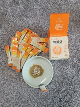 비쥬프렌즈 플랜 포 관절코어 — 5점을 준 리뷰어가 2022년 8월 올린 사용 사진