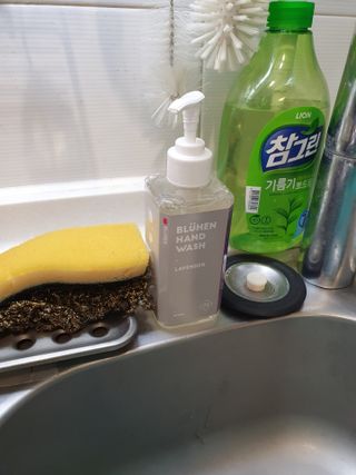 블뤼엔핸드워시 보습용 — 4점을 준 리뷰어가 2021년 3월 올린 사용 사진