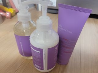 빅그린 베이비라인 3종세트 - 샴푸앤바디워시500ml,올인원로션500ml,바디크림170ml — 5점을 준 리뷰어가 2022년 11월 올린 사용 사진