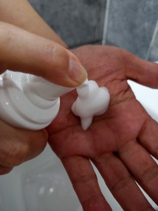 MF프리 [닥터문] 유산균 락토케어 질경초 여성청결제 200ml (폼타입) — 5점을 준 리뷰어가 2022년 9월 올린 사용 사진