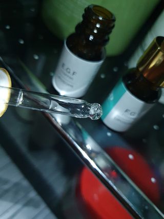 랑팡 EGF+FGF 10ppm 리포좀 앰플 원액 10ml — 5점을 준 리뷰어가 2021년 9월 올린 사용 사진