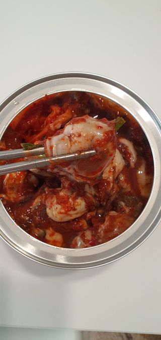 셰프애찬 별미김치 굴겉절이 1kg — 5점을 준 리뷰어가 2022년 12월 올린 사용 사진