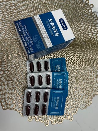 뉴트리션팩토리 비타프렙 오큐슈프림 루테인 오메가3 1050mg — 5점을 준 리뷰어가 2021년 8월 올린 사용 사진