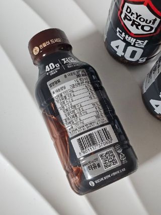 닥터유 프로 단백질 드링크 40g 초코 닥터유 프로 단백질드링크 40g 초코 — 5점을 준 리뷰어가 2024년 8월 올린 사용 사진