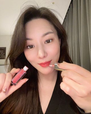 MF[밀리밀리] 프로틴 벨벳 립 플럼퍼 5종 — 5점을 준 리뷰어가 2024년 3월 올린 사용 사진