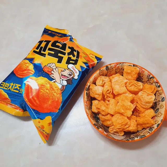 식감천재 꼬북칩의 신제품, 꼬북칩 크런치즈 리뷰 사진
