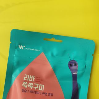 [푸름웰니스] 라바 쑥쑥구미 36g — 5점을 준 리뷰어가 2021년 12월 올린 사용 사진