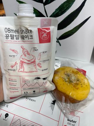클린24시간 공팔밀쉐이크 1세트 (5개) — 5점을 준 리뷰어가 2022년 8월 올린 사용 사진