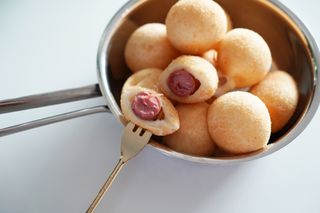 Dog&Ball 독앤볼 [Dog&Ball] 미니찹쌀볼도그 찹쌀치즈볼 — 5점을 준 리뷰어가 2021년 12월 올린 사용 사진