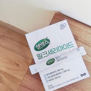 셀렉스스포츠 셀렉스 밀크세라마이드 저분자피쉬콜라겐 28포 X 1박스 — 5점을 준 리뷰어가 2021년 6월 올린 사용 사진