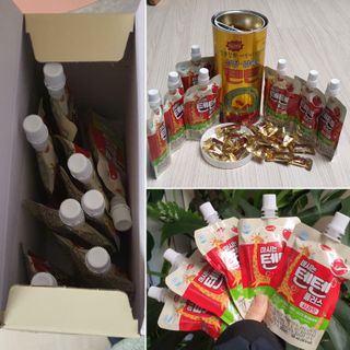 나우캠페인용 [한미사이언스] 우리 아이 튼튼, 엄마 마음 든든! 마시는텐텐 플러스 (100ml*10입) — 4점을 준 리뷰어가 2023년 12월 올린 사용 사진