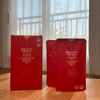 클린24시간 레드박스 1BOX(5포) + 전용보틀(500ml) — 5점을 준 리뷰어가 2024년 3월 올린 사용 사진